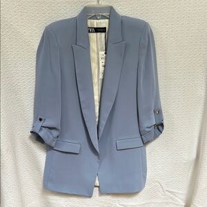 Zara Women's Blue Blazer